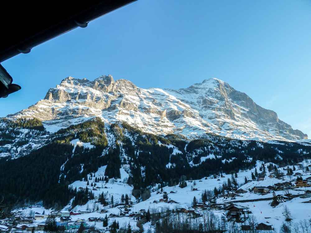 The Eiger in wintertime